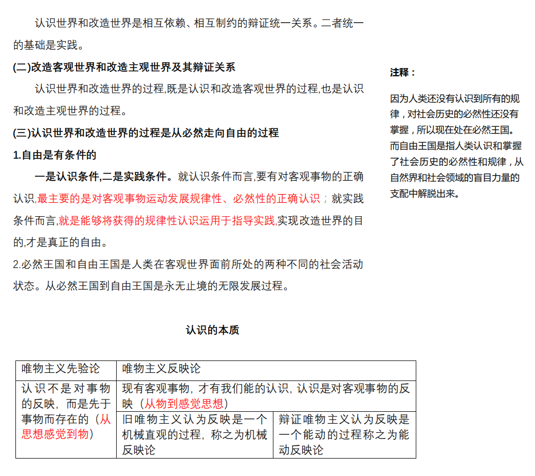 2021考研政治：马克思主义基本原理概论必背考点（Ⅳ）